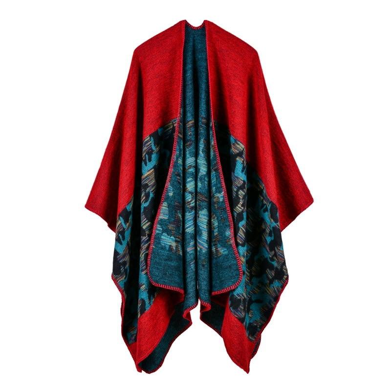 poncho avec chaleur