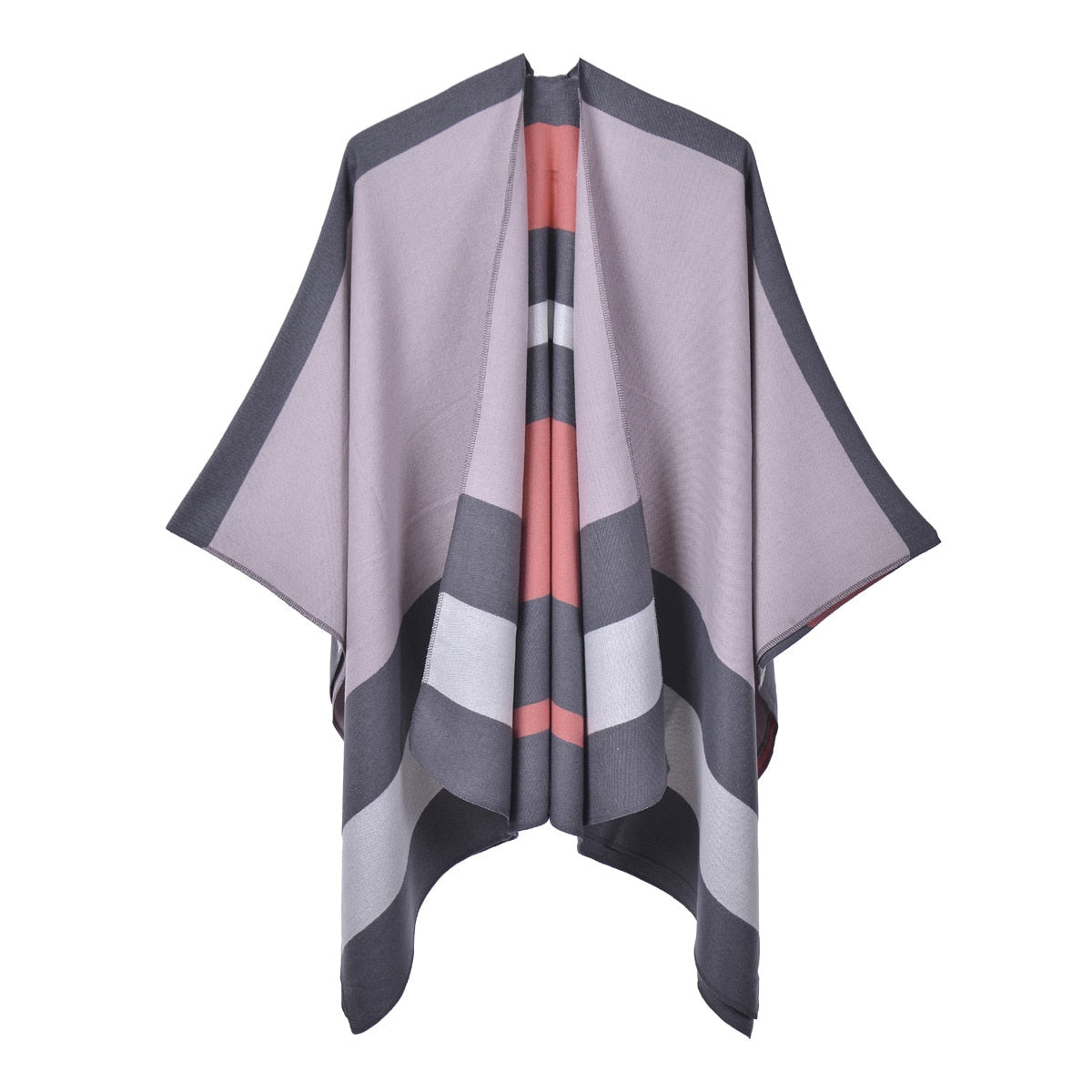 élégant poncho femme