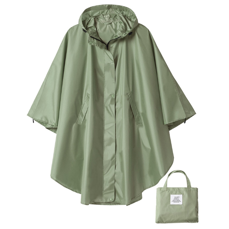 poncho de pluie élégant