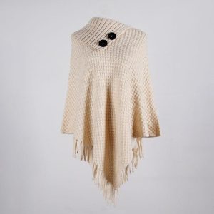 poncho coton