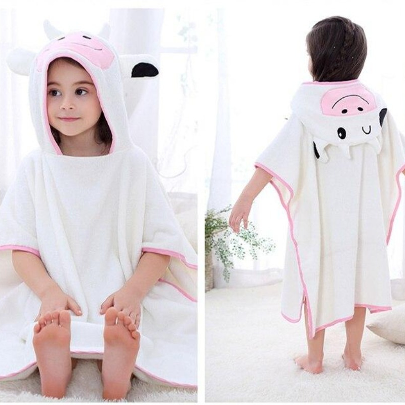 poncho coloré pour filles