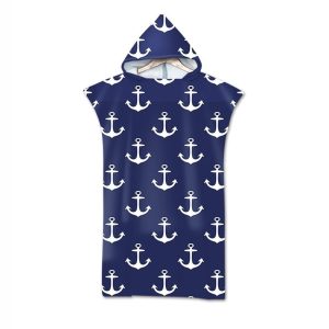 poncho de plage élégant