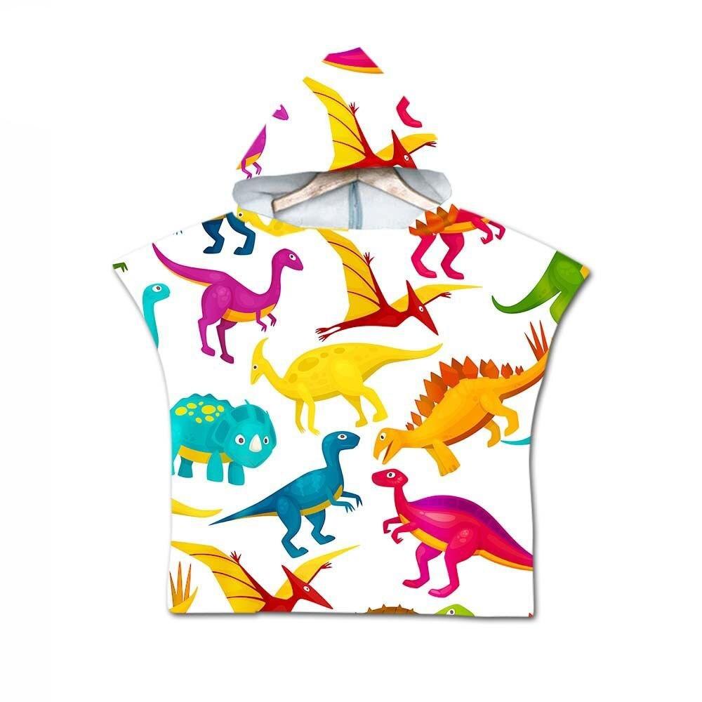 poncho de plage pour bébé microfibre
