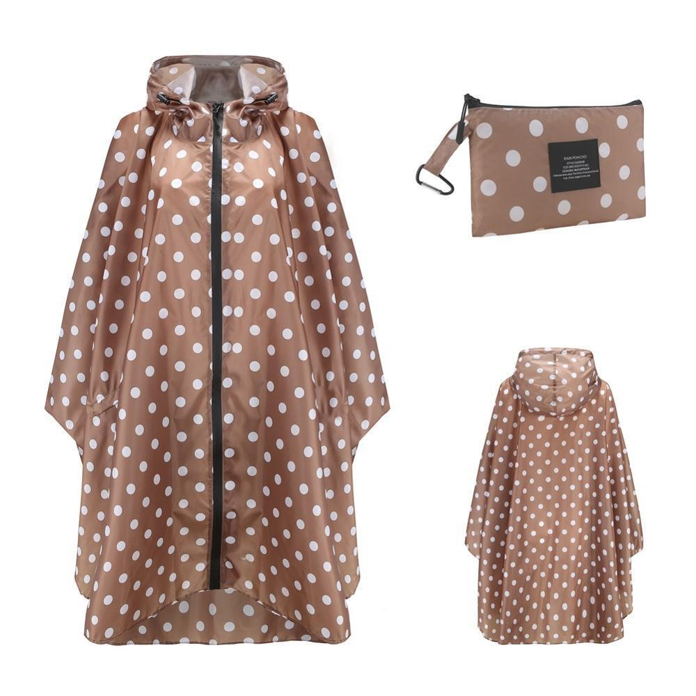 long poncho de pluie