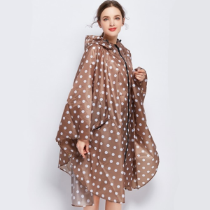 poncho de pluie élégant