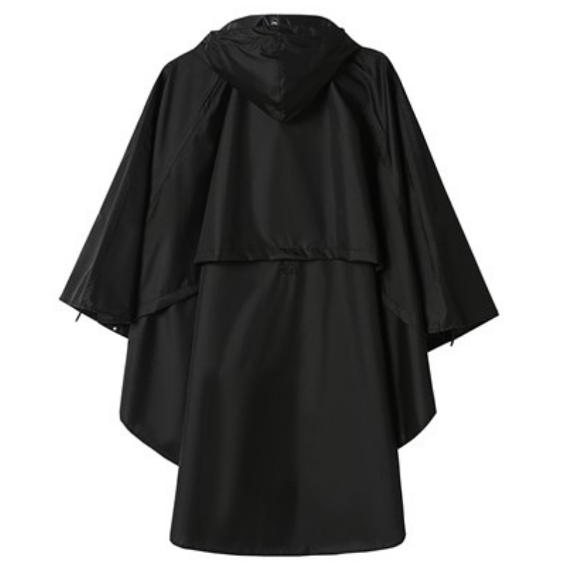 protection écologique poncho noir