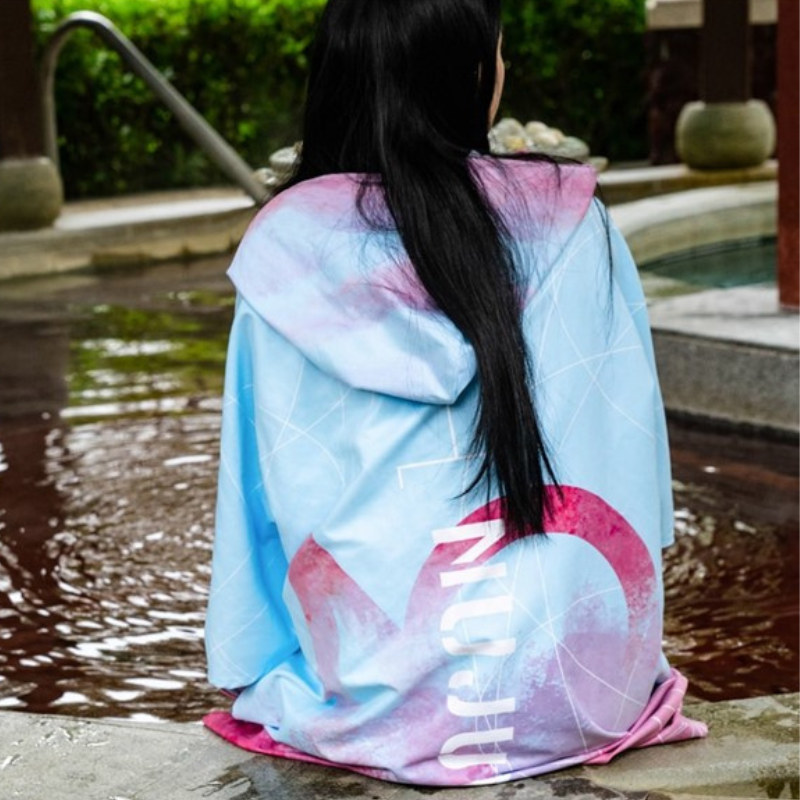 poncho confortable de surf