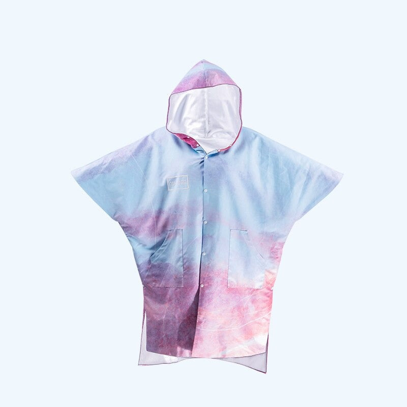 poncho de surf léger