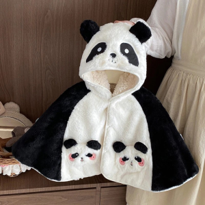 poncho bébé élégant
