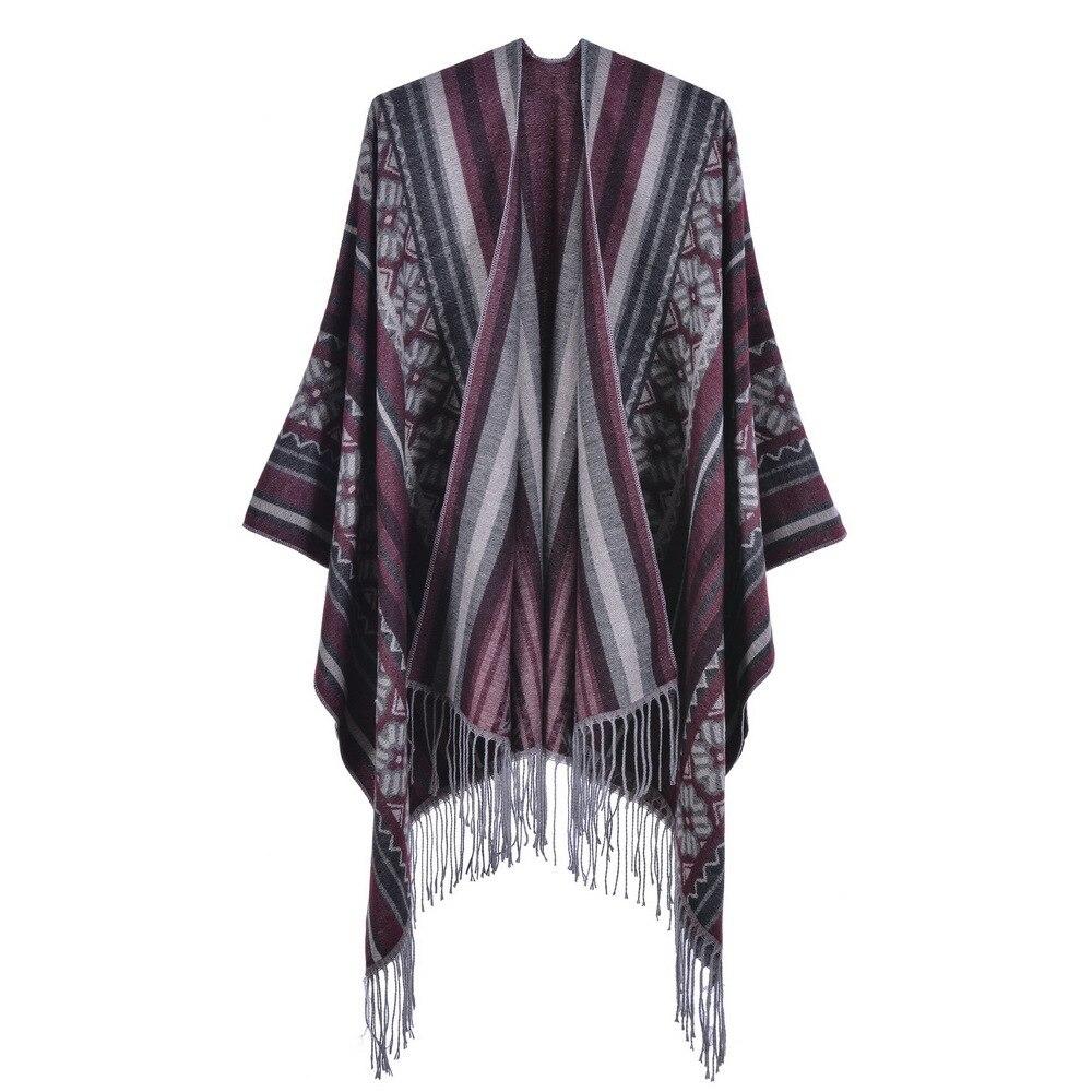 chic poncho féminin