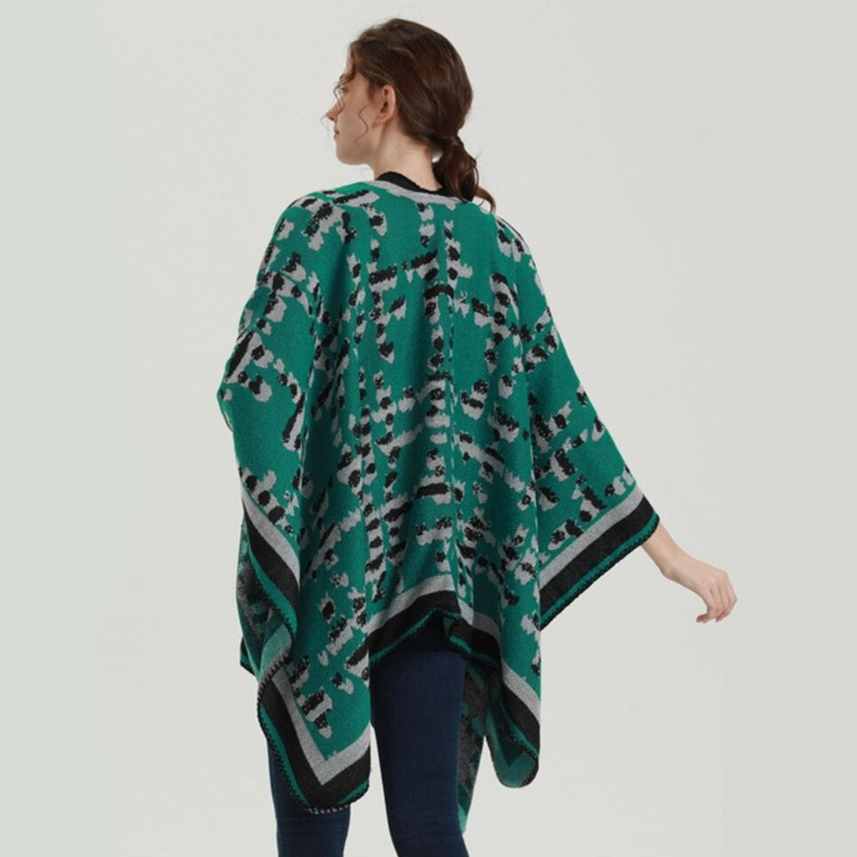 poncho femme chic