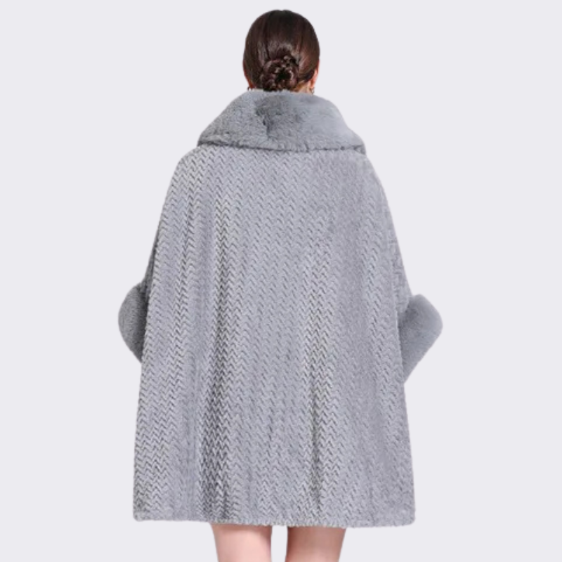 poncho tendance hiver femme