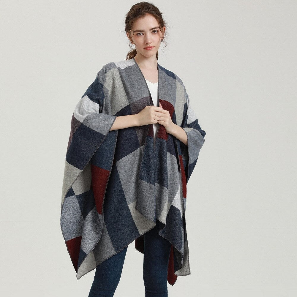 poncho femme style