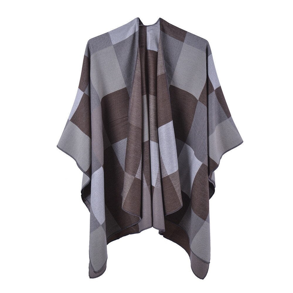 poncho tendance femme