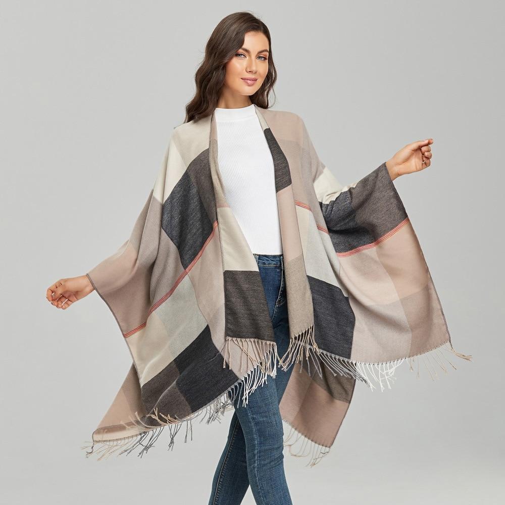 poncho chic femme