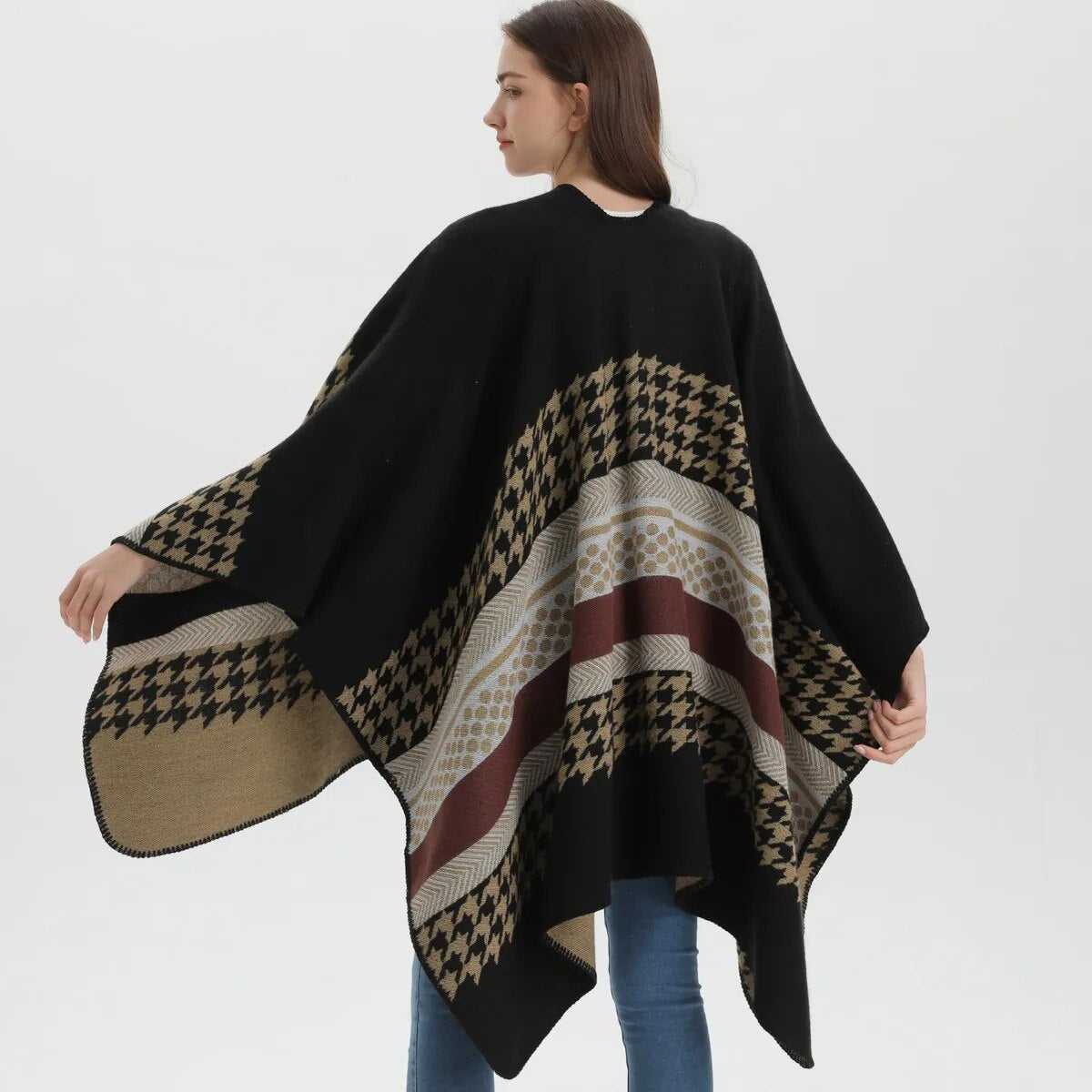 poncho élégant pour femme