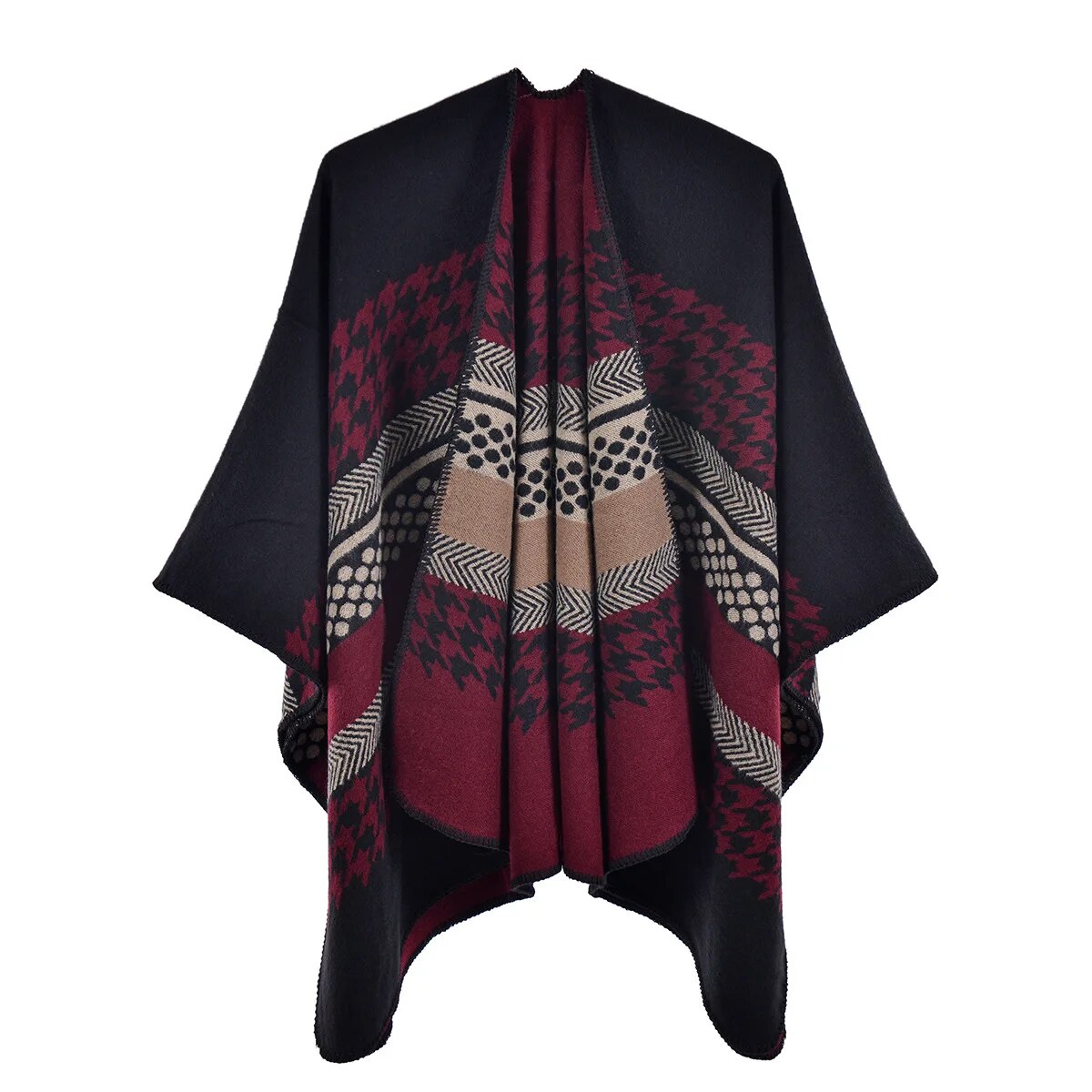 poncho en polyester