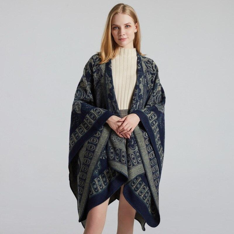 poncho enveloppant grande taille