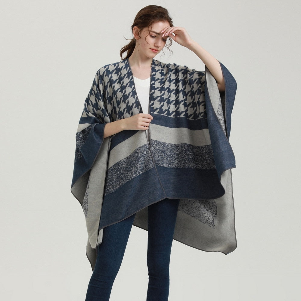 poncho style hiver