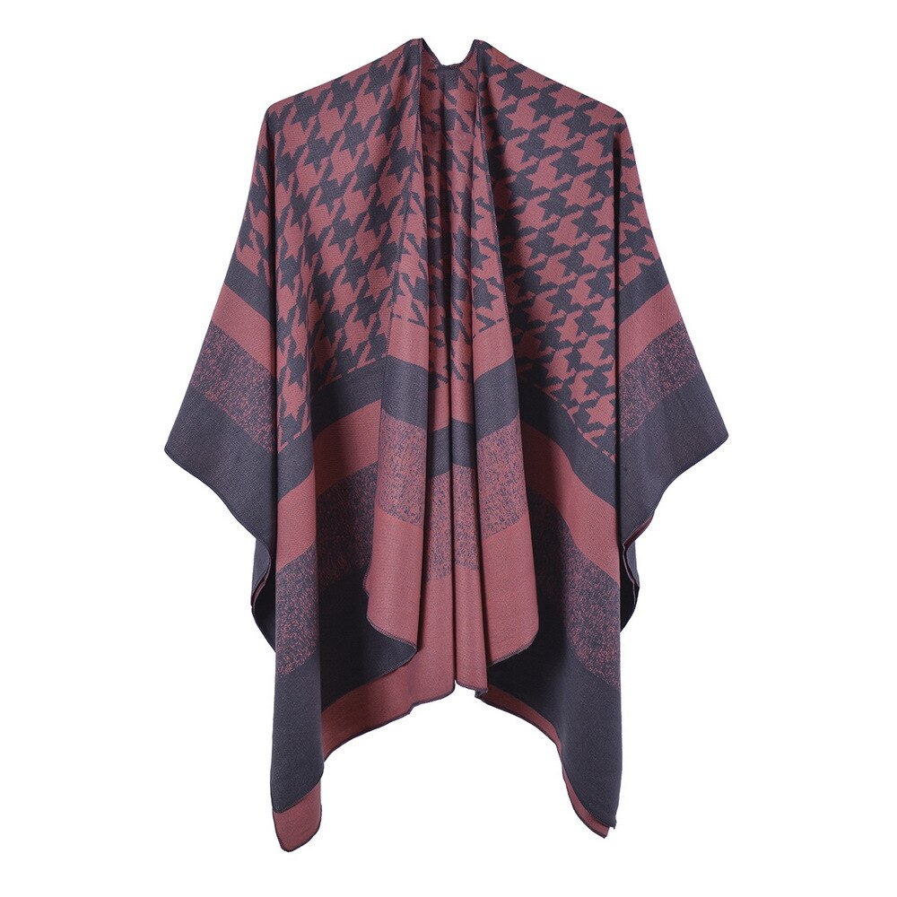 mode élégante poncho