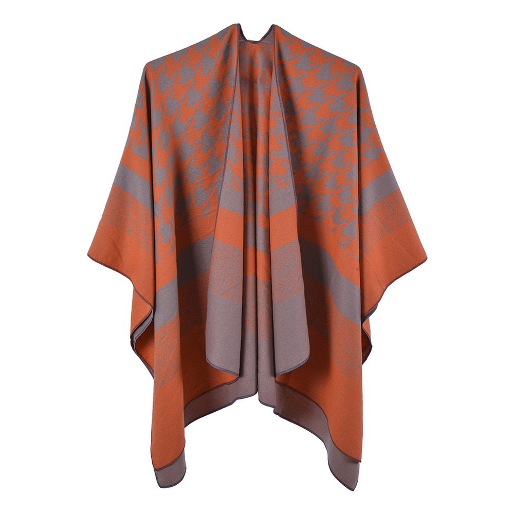 style hiver poncho