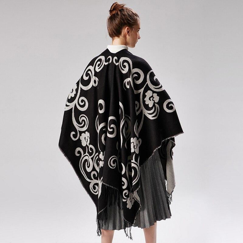 Poncho Femme Luxe raffiné