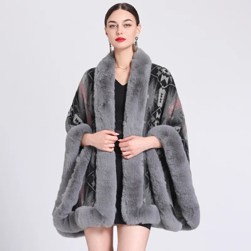 poncho chaud et confortable