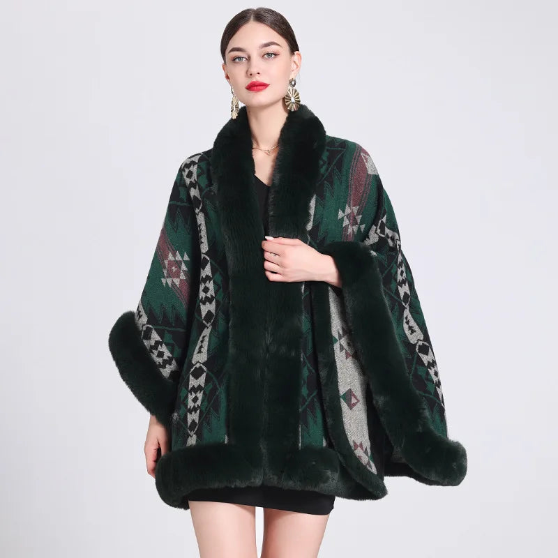 poncho élégant pour femme