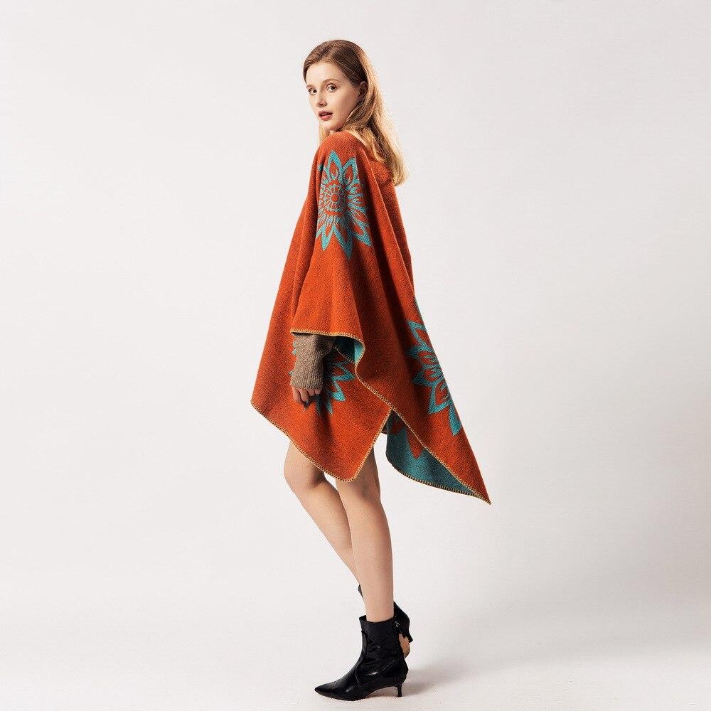 Poncho hiver mode femme