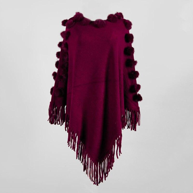 Poncho Femme en coton