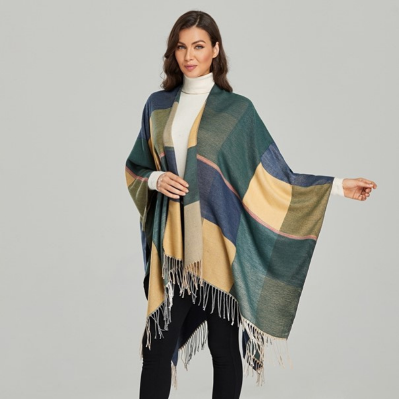 poncho femme confortable