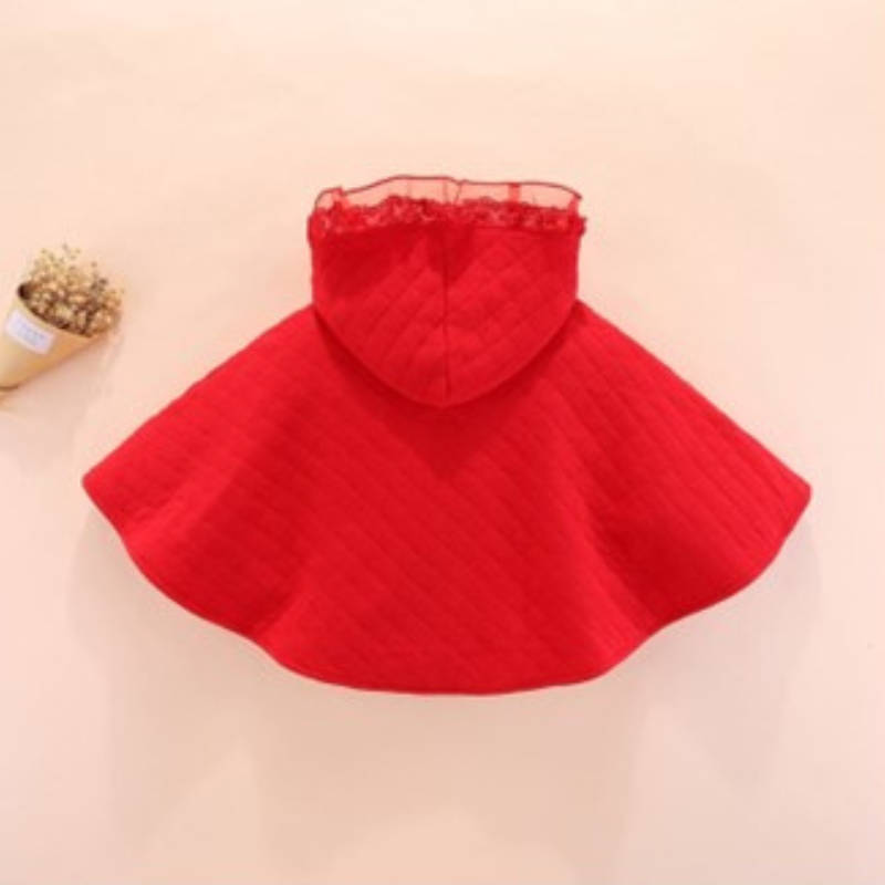 Poncho élégant dentelle