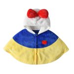 Poncho Fille Hiver Blanche Neige