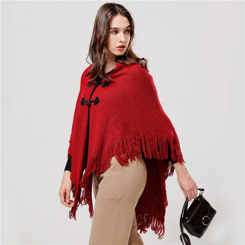 poncho femme élégant