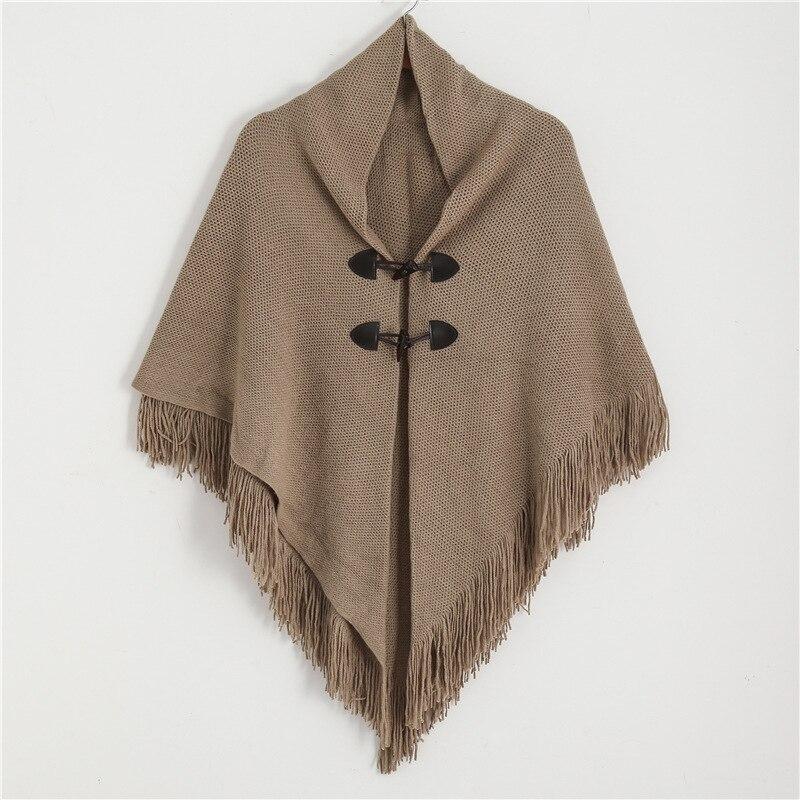 écharpe poncho tendance