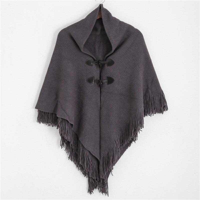poncho féminin et élégant