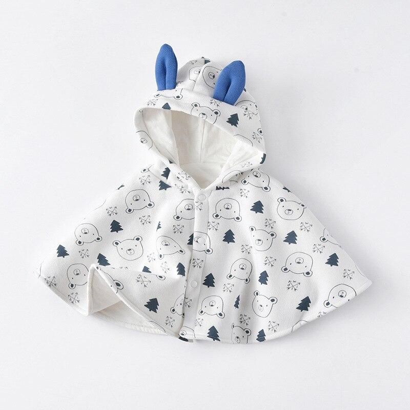 Poncho garçon avec capuche
