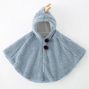 poncho garçon élégant