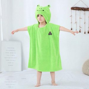 Poncho enfant grenouille
