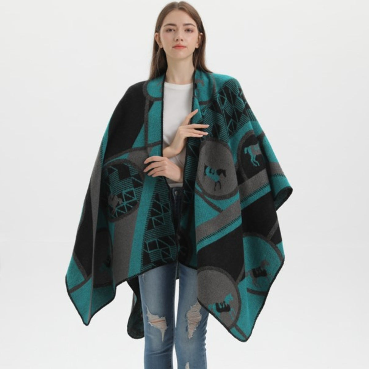 Poncho Mode Femme