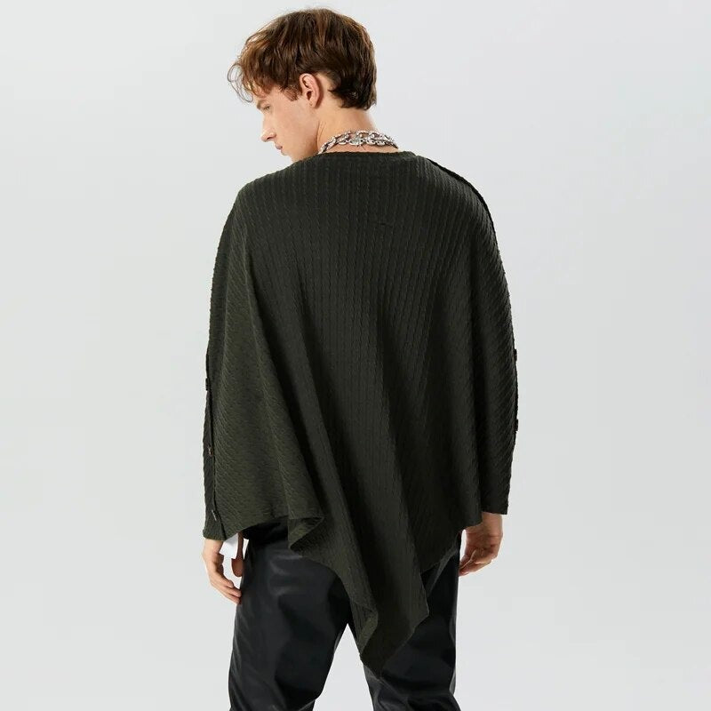 vêtement homme poncho chic