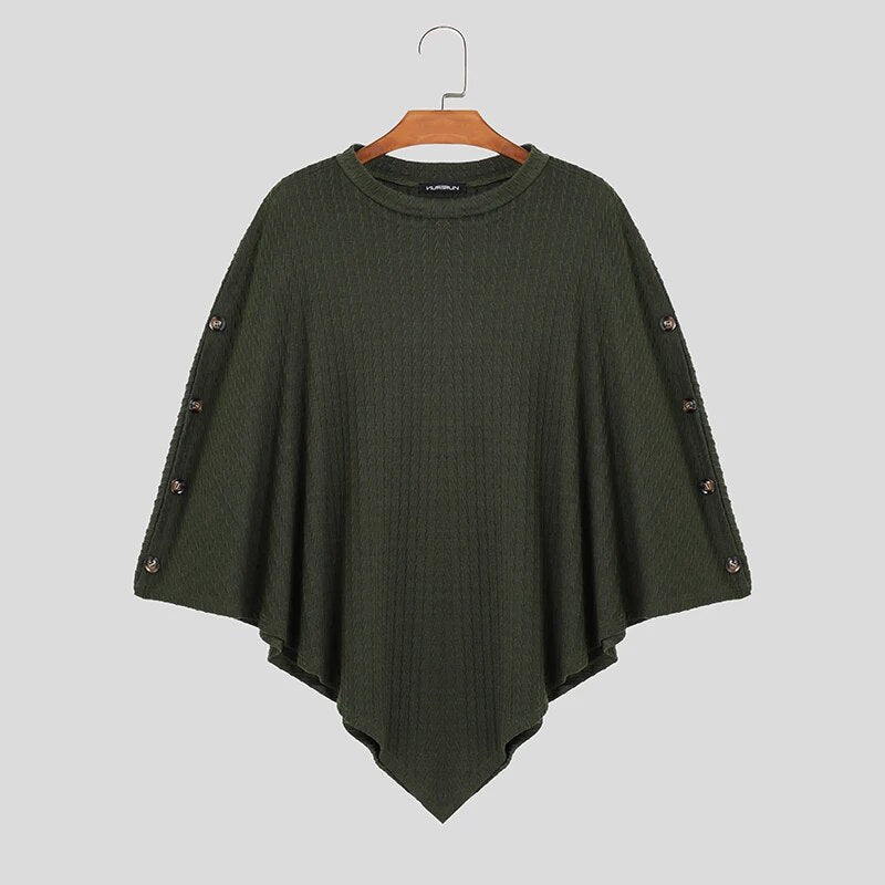 tendance poncho pour homme