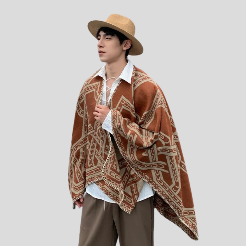 poncho résistant hiver