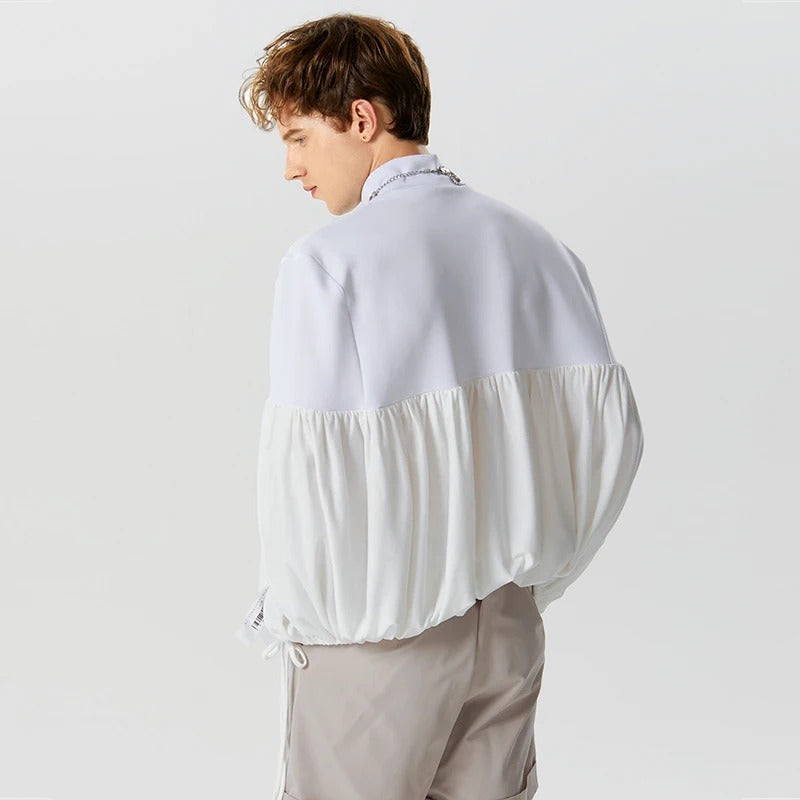 poncho élégant homme