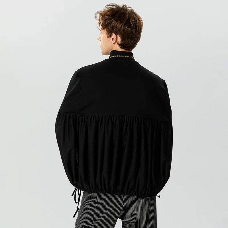 mode poncho homme