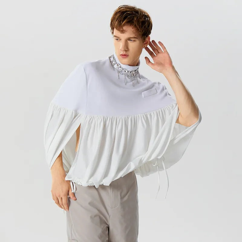 poncho grande taille homme