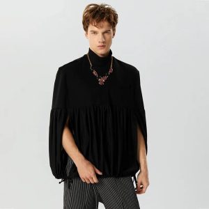Poncho Homme Mode