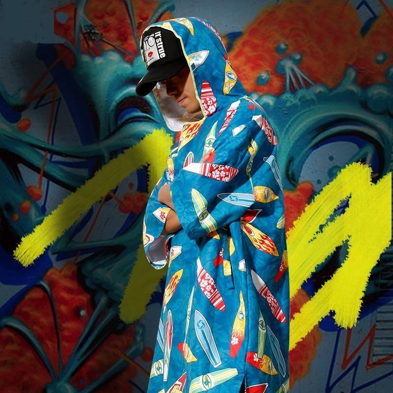 poncho homme plage