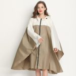 Poncho Imperméable Femme élégant