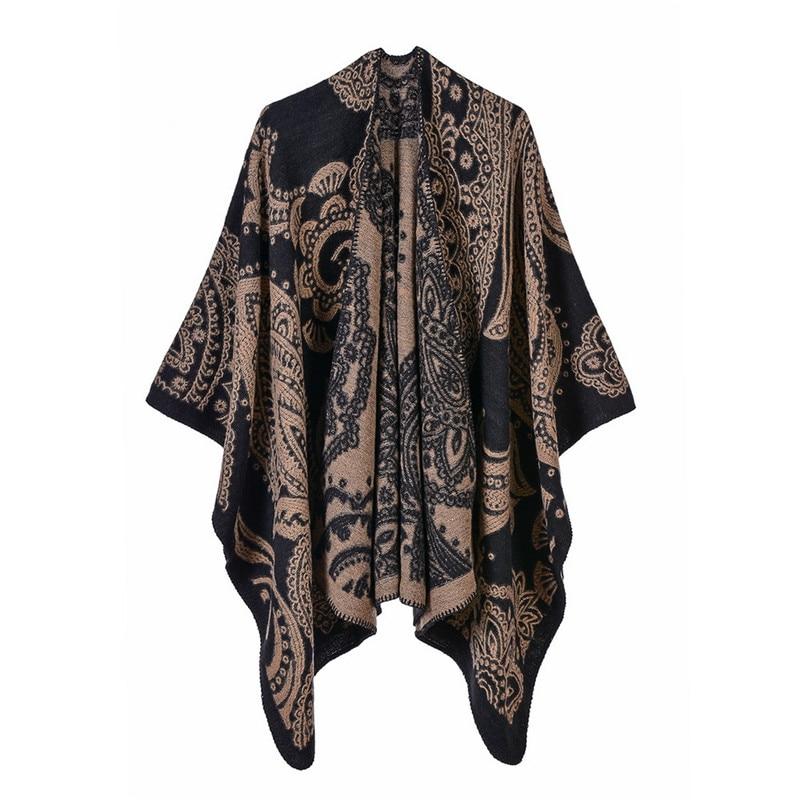Poncho féminin polyvalent